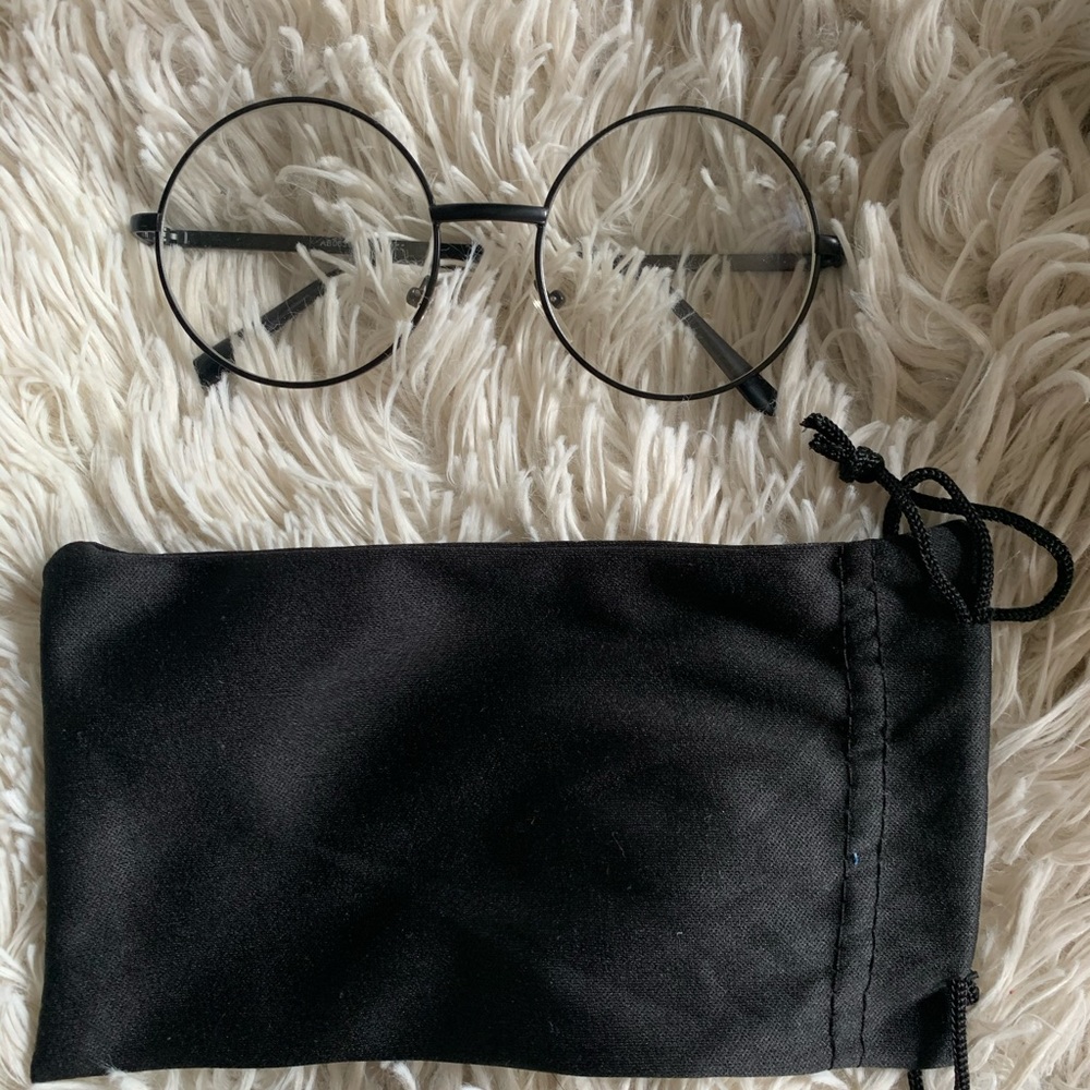 Vintage Round Frame Glasses